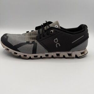 On Cloud 5 Mens Size 8 Athletic Running Shoes Gray Black Sneakers FLAW